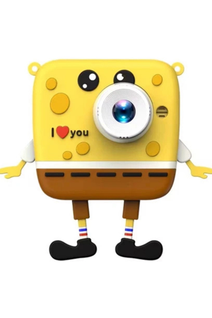 Sünger Bob Tasarımlı Yeni Nesil Çocuk Dijital Mini Fotoğraf Makinesi &hellip;
