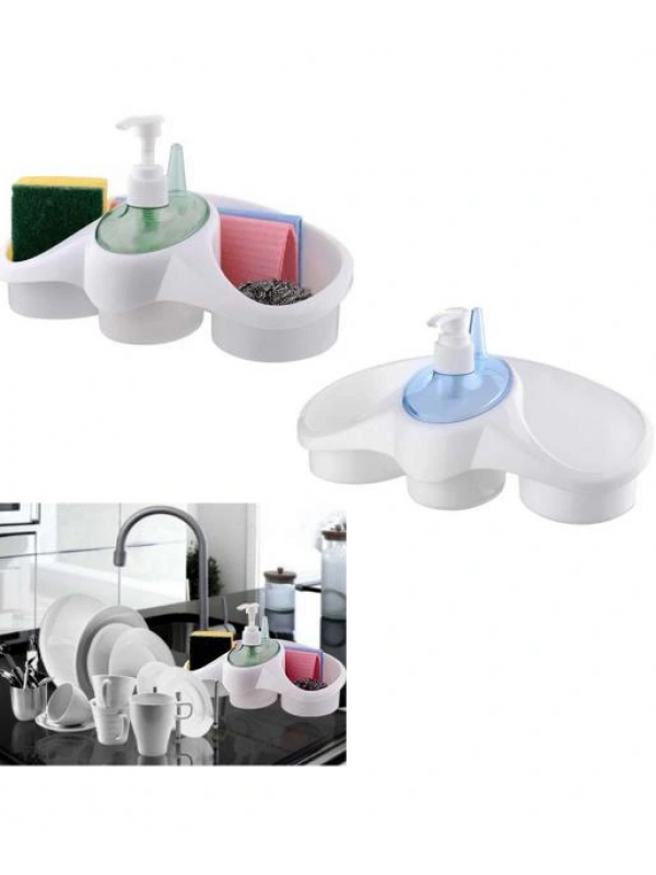 Sünger Hazneli Sıvı Sabunluk - Deterjanlık&hellip;