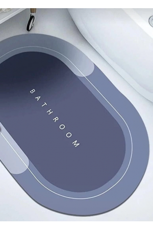 Süper Su Emici Kaymaz Tabanlı Banyo Paspası ( 40x60 )cm&hellip;