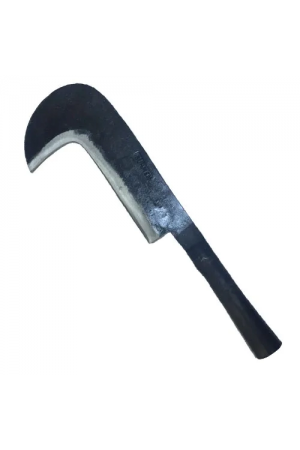 Sürmene Demir Saplı Orak - 43 Cm Uzunlukta Geleneksel Tahıl Hasadı&hellip;