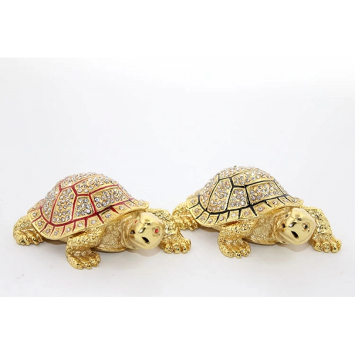 Swaroski Taşlı Kaplumbağa Figürü Alk1912