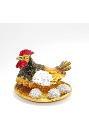 Swaroski Taşlı Yumurtalı Tekli Tavuk Alk1909&hellip;