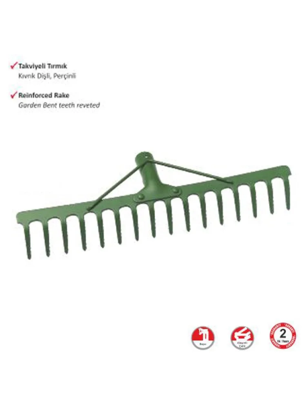 Takviyeli Tırmık 12 Diş&hellip;