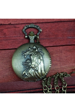 At Tasarımlı Köstekli Saat…