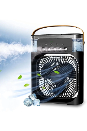 Taşınabilir Işıklı 5 Spreyli Vantilatör Buzlu Buharlı Vantilatör M&hellip;