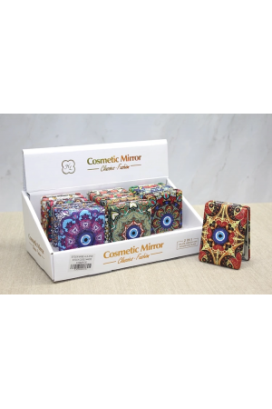 Taşlı El Aynası Dikdörtgen Kalın Alk3739…