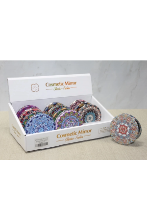 Taşlı El Aynası Yuvarlak İnce Alk3754…