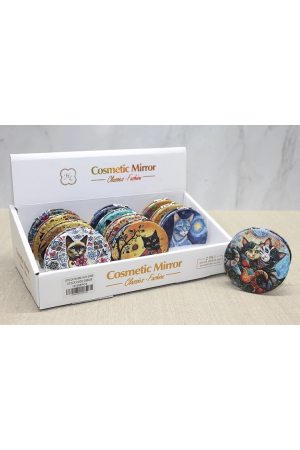 Kedi Taşlı El Aynası Yuvarlak İnce Alk3760… Kedi Taşlı El Aynası Yuvarlak İnce Alk3760…