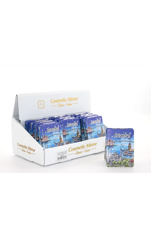 Taşlı İstanbul Tasarımı El Aynası İnce Alk2470a…