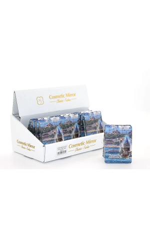 Taşlı İstanbul Tasarımı El Aynası İnce Alk2473a…