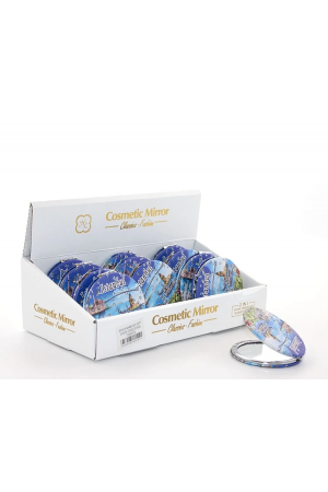 Taşlı İstanbul Tasarımı El Aynası İnce Alk2477…