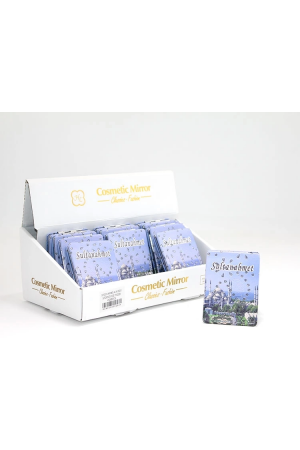 Taşlı İstanbul Tasarımı El Aynası İnce Alk2621…