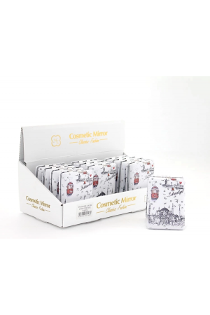 Taşlı İstanbul Tasarımı El Aynası Kalın Alk2484…