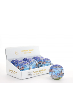 Taşlı İstanbul Tasarımı El Aynası Kalın Alk2490…