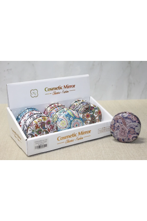 Taşlı Yuvarlak El Aynası Kalın Alk3753…