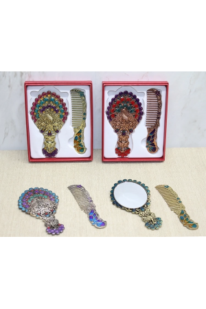 Tavuskuşu Ayna Ve Tarak Seti Küçük Boy Alk4990&hellip;