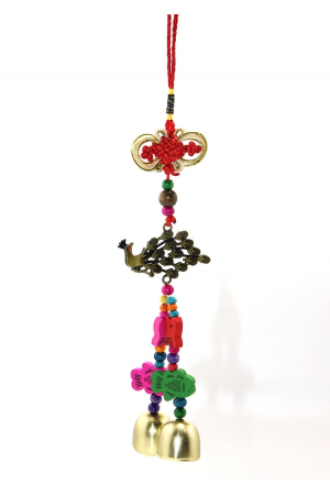 Tavuskuşu Renkli Rüzgar Çanı Alk2845&hellip;