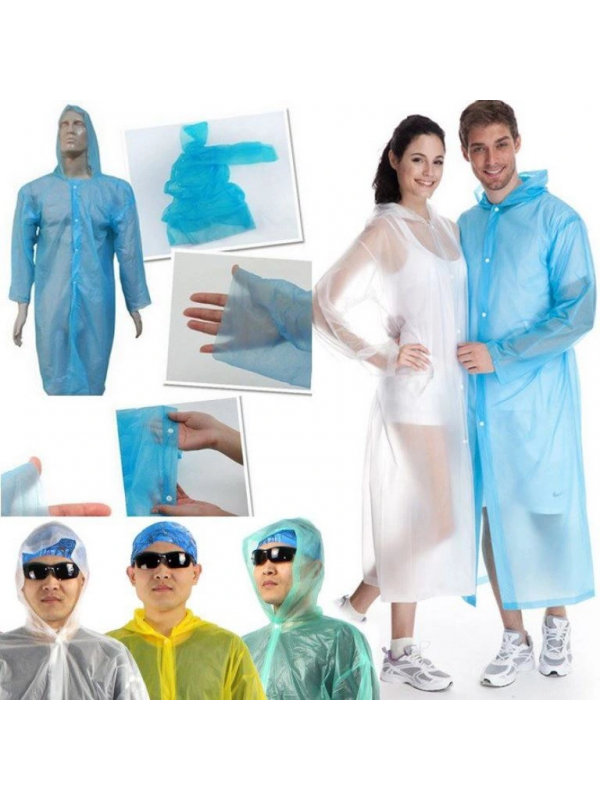 Tek Kullanımlık Çıtçıtlı Yağmurluk… Tek Kullanımlık Çıtçıtlı Yağmurluk…