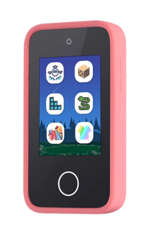 Telefon Modelli Çocuk Dijital Fotoğraf Makinası Çift Kameralı Dokunma&hellip;