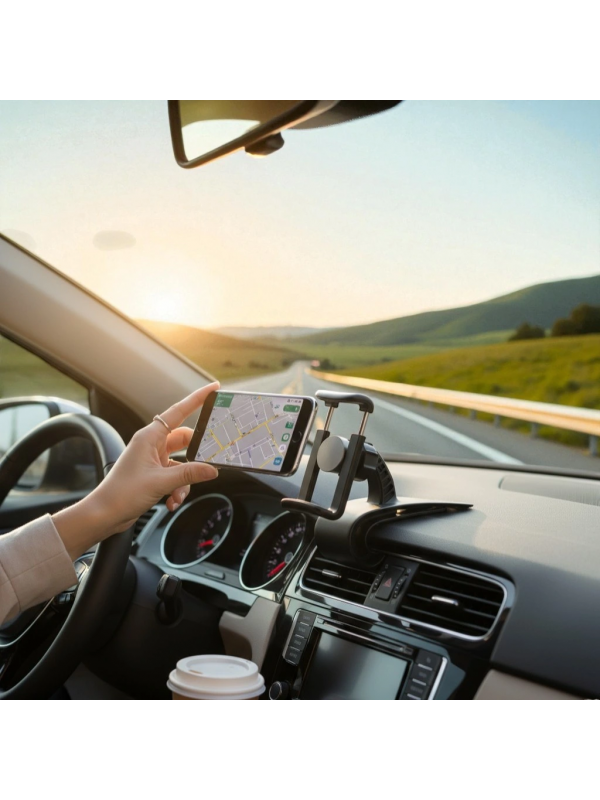Telefon Tutucu Araç İçi Telefon Tutucu Klipsli 360c Dönüş&hellip;