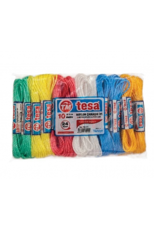 Temsan 10 Metre Naylon Çamaşır İpi 24'lü… Temsan 10 Metre Naylon Çamaşır İpi 24'lü…