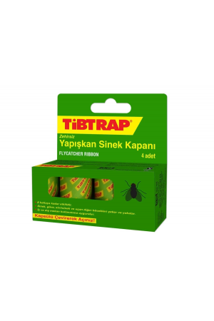 Tibtrap Yapışkan Sinek Kapanı 4 Lü&hellip;