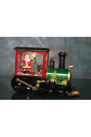 Trenli Yılbaşı Işıklı Kar Küresi Alk3220&hellip;