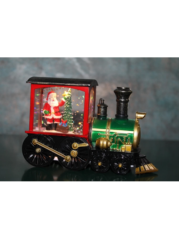 Trenli Yılbaşı Işıklı Kar Küresi Alk3220&hellip;