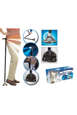 Trusty Cane Güvenilir Katlanabilir Işıklı Baston&hellip;