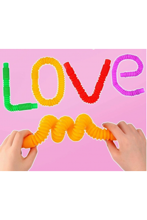 Tubes Anti Stres Duyusal Oyuncak Bubble Fidget  (4 Adet )&hellip;