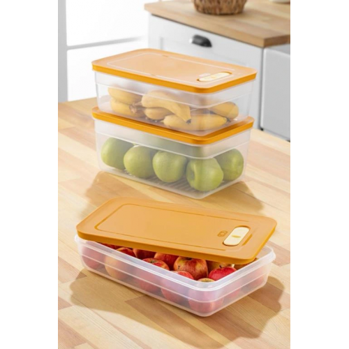 Tupper Model - Vakumlu - Mikrodalga Buzluk Saklama Kabı 3,8lt