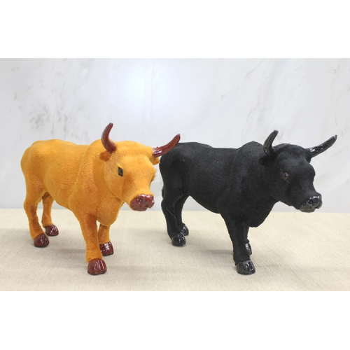 Tüylü Boğa Figürü Alk3059