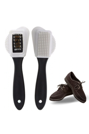 Üç Taraflı Taşınabilir Süet Bot Ayakkabı Temizleme Bakım Fırças�&hellip;