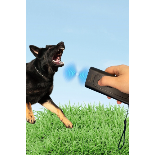 Ultrasonik Zarar Vermeyen Köpek Uzaklaştırıcı Ve Eğitici Cihaz