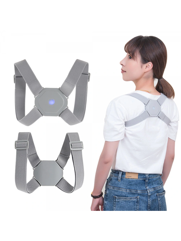 Unisex Titreşim Sensörlü Kamburluk Önleyici Dik Duruş  Ayarlanabilir &hellip;