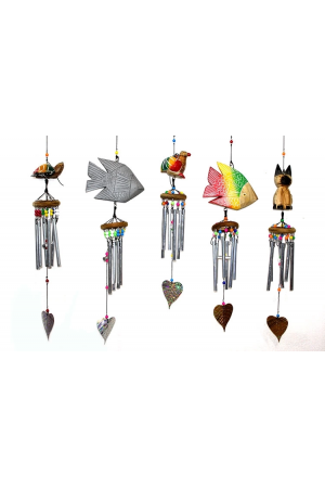 Üstü Ahşap Altı Metallı Rüzgar Çanı No:1/1&hellip;