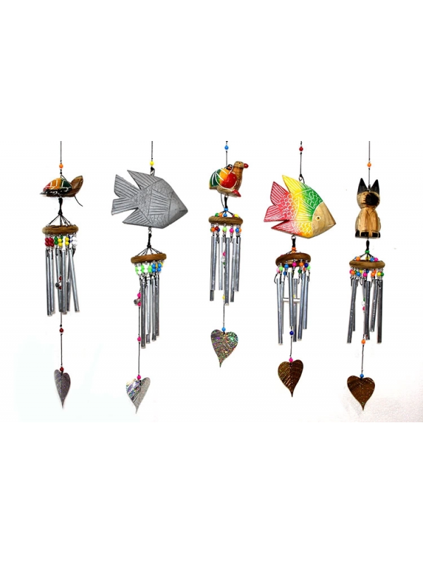 Üstü Ahşap Altı Metallı Rüzgar Çanı No:1/1&hellip;