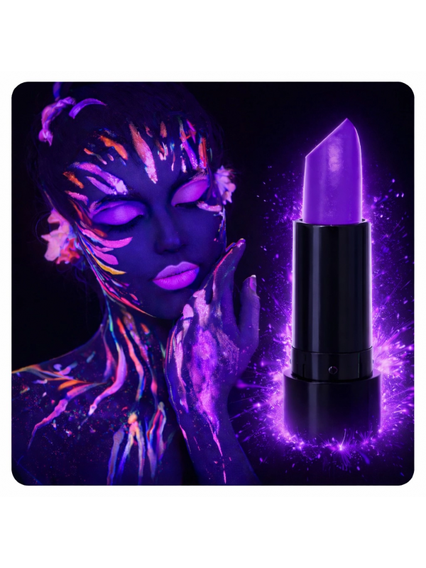 Uv Neon Mor Ruj – Karanlıkta Parlayan Makyaj Boyası&hellip;