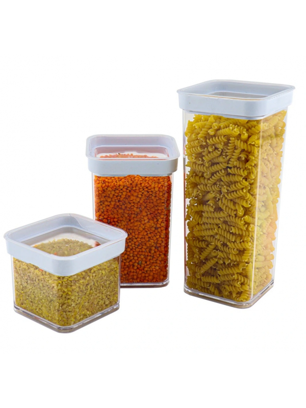 Vakumlu Kare Saklama Kabı - 1 Litre… Vakumlu Kare Saklama Kabı - 1 Litre…