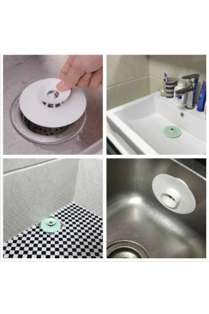 Vakumlu Lavabo Süzgeci - Tahliye Ve Durdurma Süzgeci&hellip;