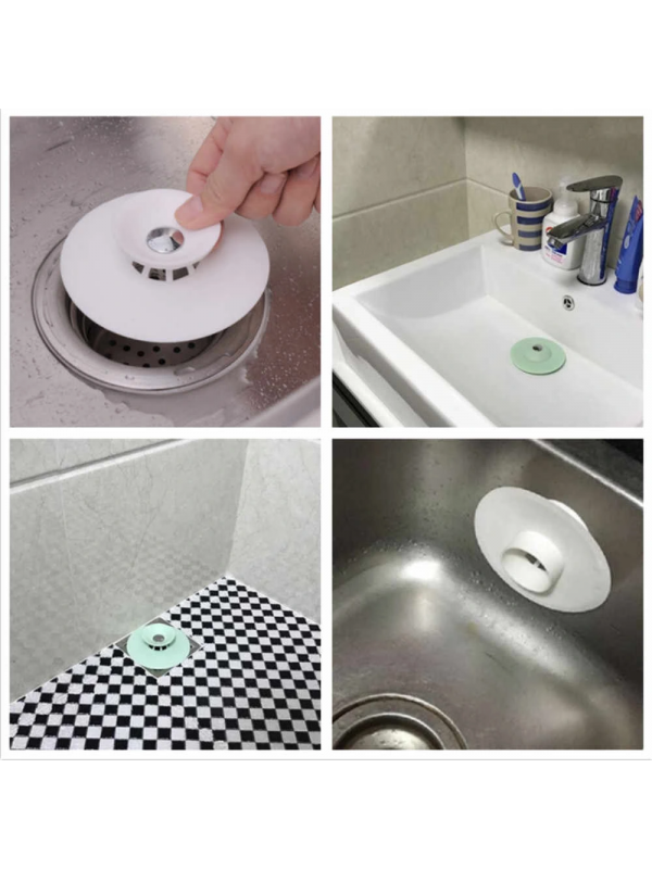 Vakumlu Lavabo Süzgeci - Tahliye Ve Durdurma Süzgeci&hellip;