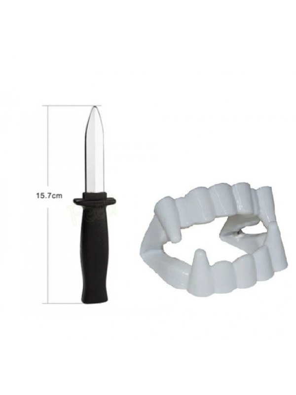 Vampir Dişi - Şaka Bıçağı - Tiyatro Oyun Seti 2li Set&hellip;