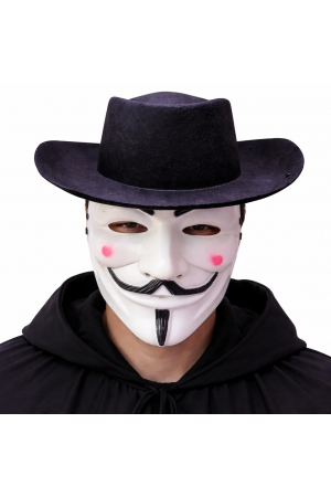 Vendetta Maske Ve Åžapka Seti – Anonim Stil Parti Maskesi… Vendetta Maske Ve Åžapka Seti – Anonim Stil Parti Maskesi…