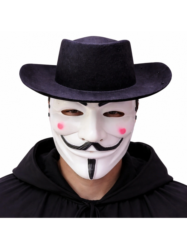 Vendetta Maske Ve Şapka Seti – Anonim Stil Parti Maskesi&hellip;