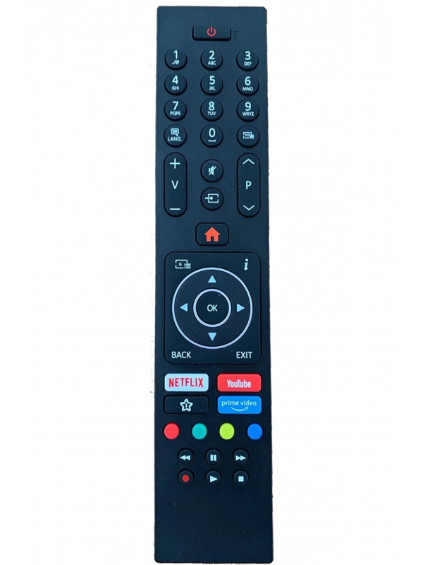 Vestel Turn 4k Led Tv Kumandası - Netflix, Youtube, Primevideo Tuşlu Kum&hellip;