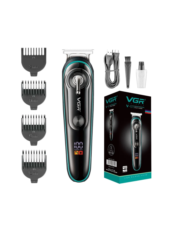 Vgr V-075 T Bıçak Sıfır Kesim Lcd Ekran Şarjlı Tıraş Makinesi&hellip;