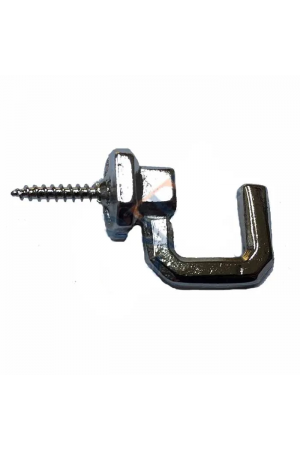 Vidalı Kanca, Askı Büyük - 15x23mm, Nikel - 1 Adet&hellip;