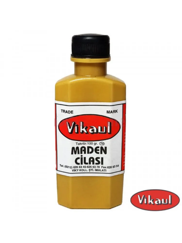 Vikaul Metal Parlatıcı - Maden Cilası, Kavil 100 Gr - 12 Adet&hellip;