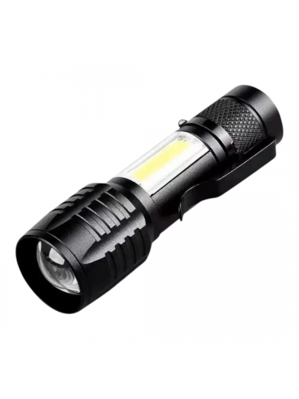 Wison Ws-5454 Taktik El Feneri Usb Şarj Edilebilir Kamp Feneri Cob Zumlan&hellip;