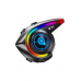 Y21 Rgb Işık Efektli Intercom Bluetooth Motosiklet Kask Kulaklığı Intercom Kulaklık